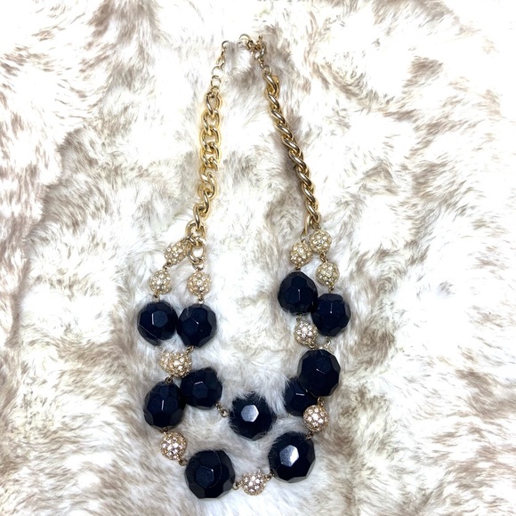 Lilly Pulitzer Blue & Gold Chunky Necklace